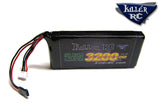 3200mAh 11.1v TX LiPo Battery - Killer RC